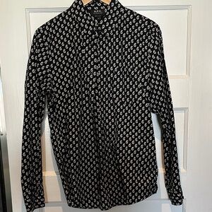 A.P.C. Monochrome Men's Button Down Shirt